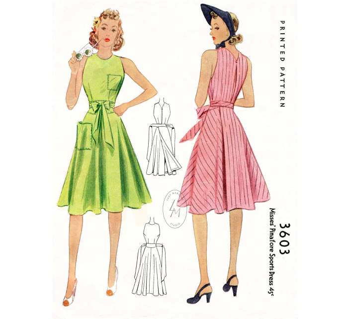 1940's style dresses